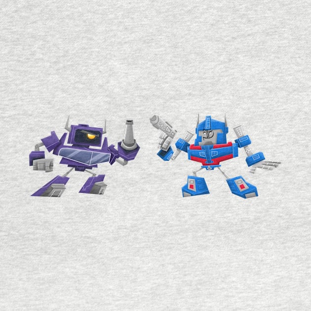 Shockwave Vs Ultra Magnus by Xander13